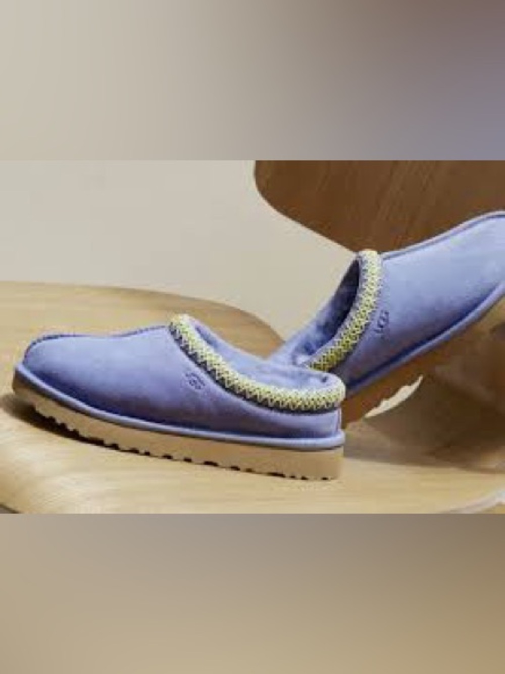 Ugg Tasman cornflower blue Plush Slip-On Women’s Mule